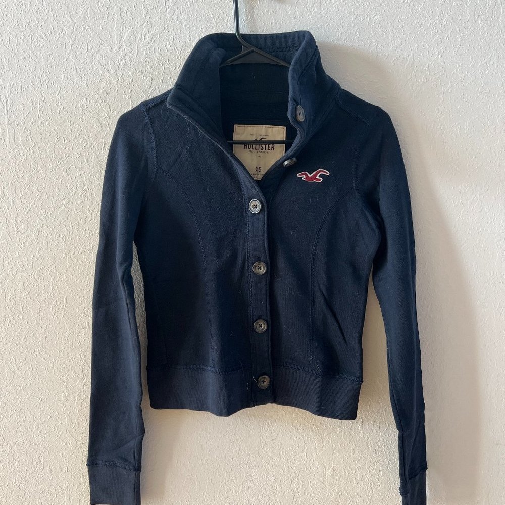Navy Hollister Pullover